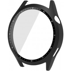 Θήκη PC Full Glass Screen Protector with Scale Huawei Watch GT 5 (46mm) Black
