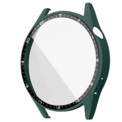 Θήκη PC Full Glass Screen Protector with Scale Huawei Watch GT 4 (46mm) Green