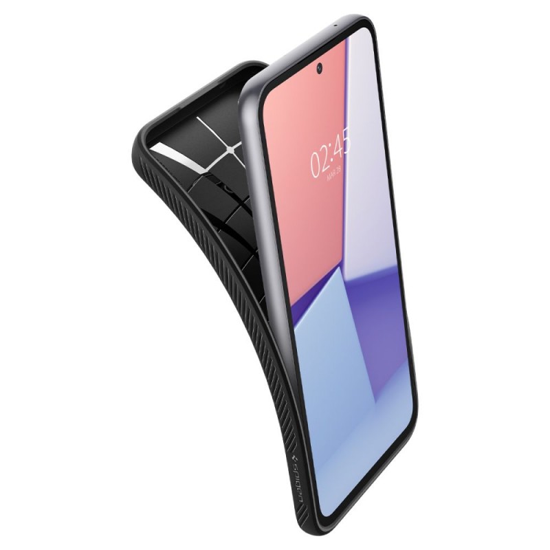 Θήκη Spigen Liquid Air Samsung Galaxy S25 Ultra 5G S938 Matte Black (ACS08953)