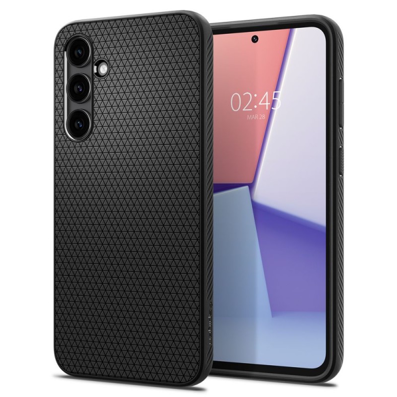 Θήκη Spigen Liquid Air Samsung Galaxy S25 Ultra 5G S938 Matte Black (ACS08953)