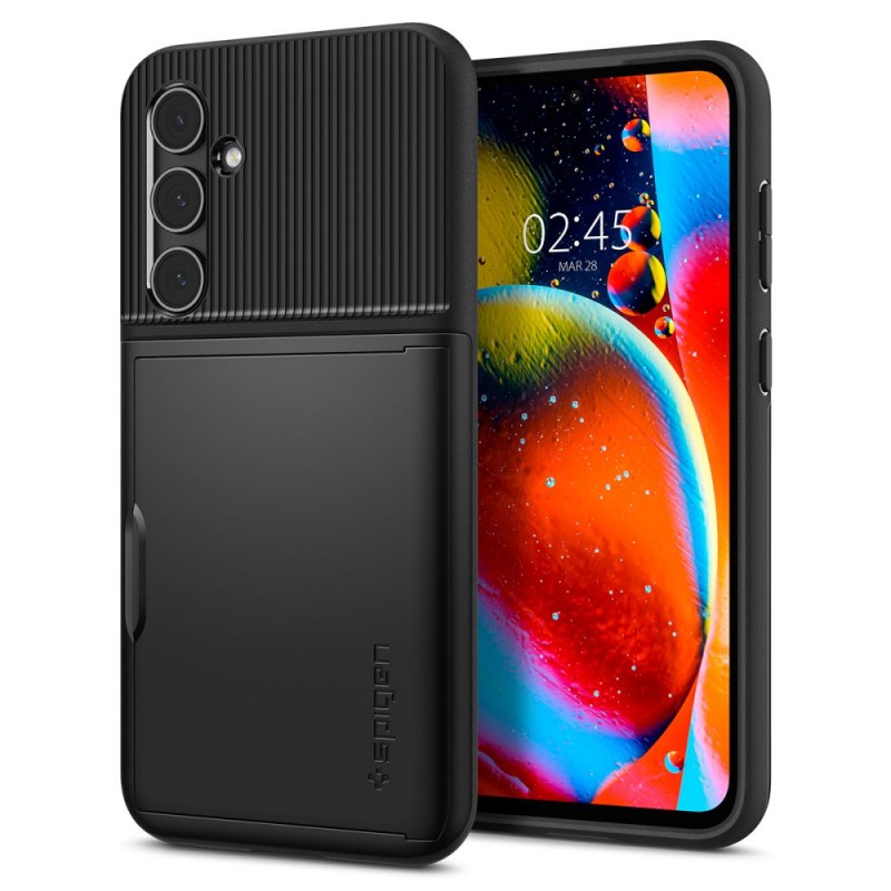 Θήκη Spigen Slim Armor Samsung Galaxy S23 FE 5G S711 Black (ACS06377)