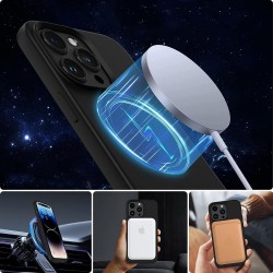 Θήκη Tech-Protect Silicone MagSafe Apple iPhone 15 Pro (6.1") Navy