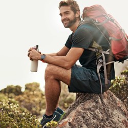 Ανταλλακτικό λουράκι Tech-Protect Scout Nylon για Samsung Galaxy Watch 7 / 6 / 6 Classic / 5 / 5 Pro/ 4 / 4 Classic Orange