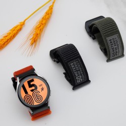 Ανταλλακτικό λουράκι Tech-Protect Scout Nylon για Samsung Galaxy Watch 7 / 6 / 6 Classic / 5 / 5 Pro/ 4 / 4 Classic Orange