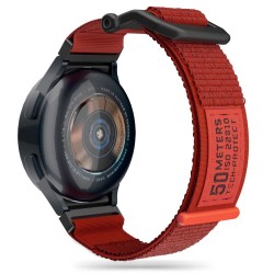 Ανταλλακτικό λουράκι Tech-Protect Scout Nylon για Samsung Galaxy Watch 7 / 6 / 6 Classic / 5 / 5 Pro/ 4 / 4 Classic Orange