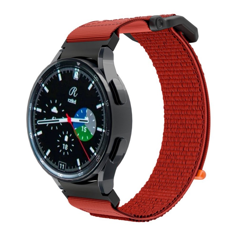 Ανταλλακτικό λουράκι Tech-Protect Scout Nylon για Samsung Galaxy Watch 7 / 6 / 6 Classic / 5 / 5 Pro/ 4 / 4 Classic Orange
