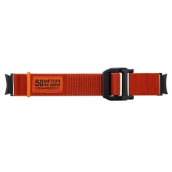 Ανταλλακτικό λουράκι Tech-Protect Scout Nylon για Samsung Galaxy Watch 7 / 6 / 6 Classic / 5 / 5 Pro/ 4 / 4 Classic Orange