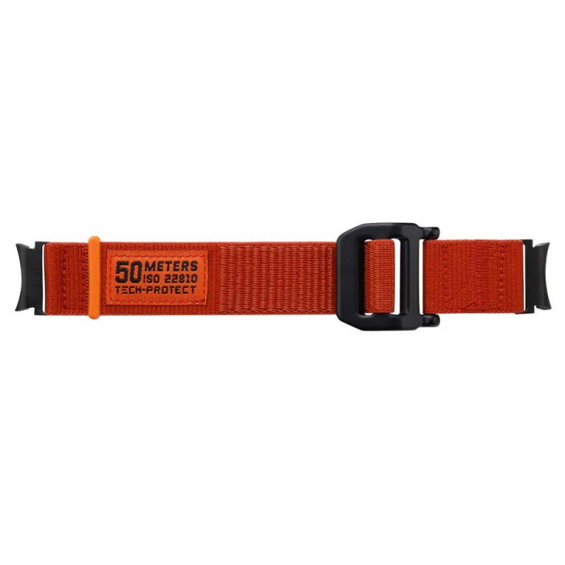 Ανταλλακτικό λουράκι Tech-Protect Scout Nylon για Samsung Galaxy Watch 7 / 6 / 6 Classic / 5 / 5 Pro/ 4 / 4 Classic Orange