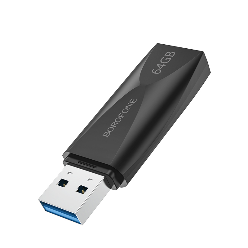 Borofone Pendrive BUD4 Wonder 64GB USB 3.0 Stick Black