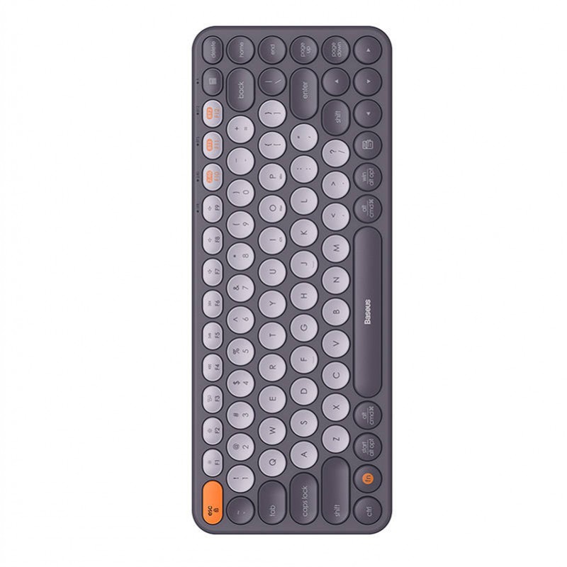 Ασύρματο Πληκτρολόγιο Baseus Wireless Keyboard Frosted Grey