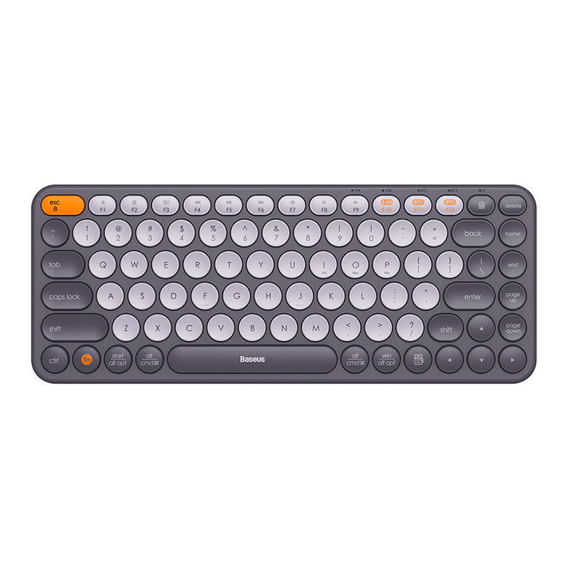 Ασύρματο Πληκτρολόγιο Baseus Wireless Keyboard Frosted Grey