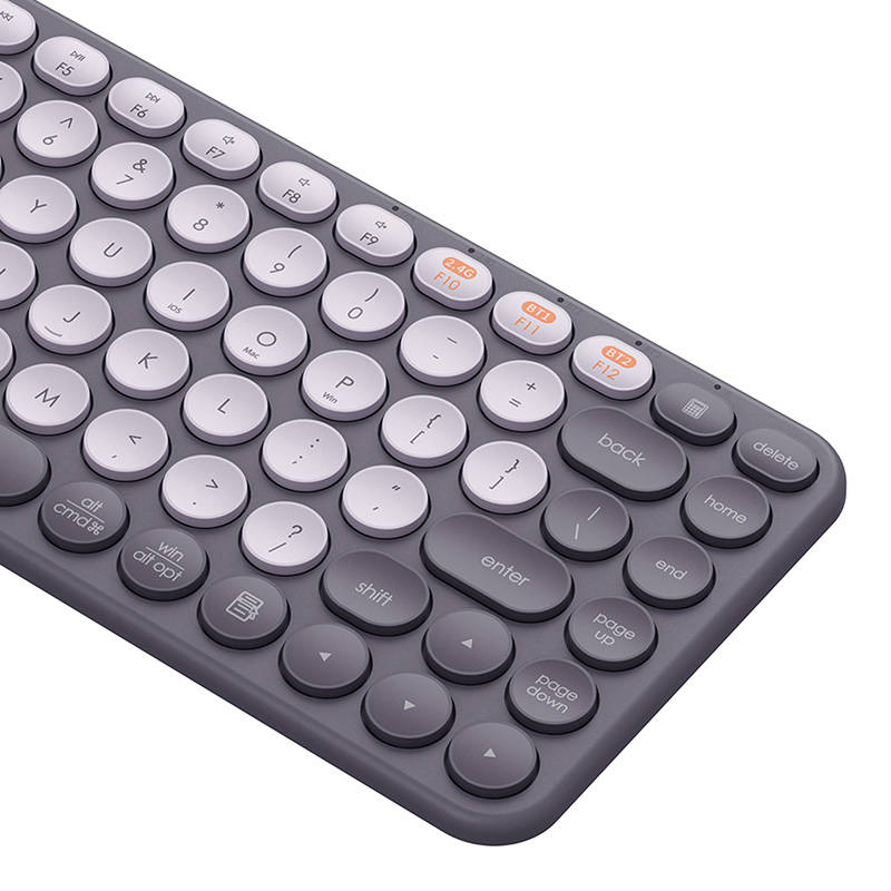 Ασύρματο Πληκτρολόγιο Baseus Wireless Keyboard Frosted Grey