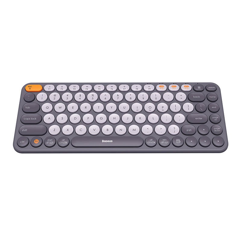 Ασύρματο Πληκτρολόγιο Baseus Wireless Keyboard Frosted Grey