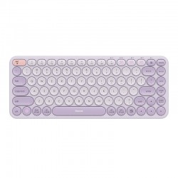 Ασύρματο Πληκτρολόγιο Baeus Wireless Keyboard Tri-Mode K01A Purple 