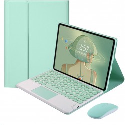 Θήκη Πληκτρολογίου & Keyboard QWERTY with TouchPad Lenovo Tab P11 2nd Gen 11.5" Green