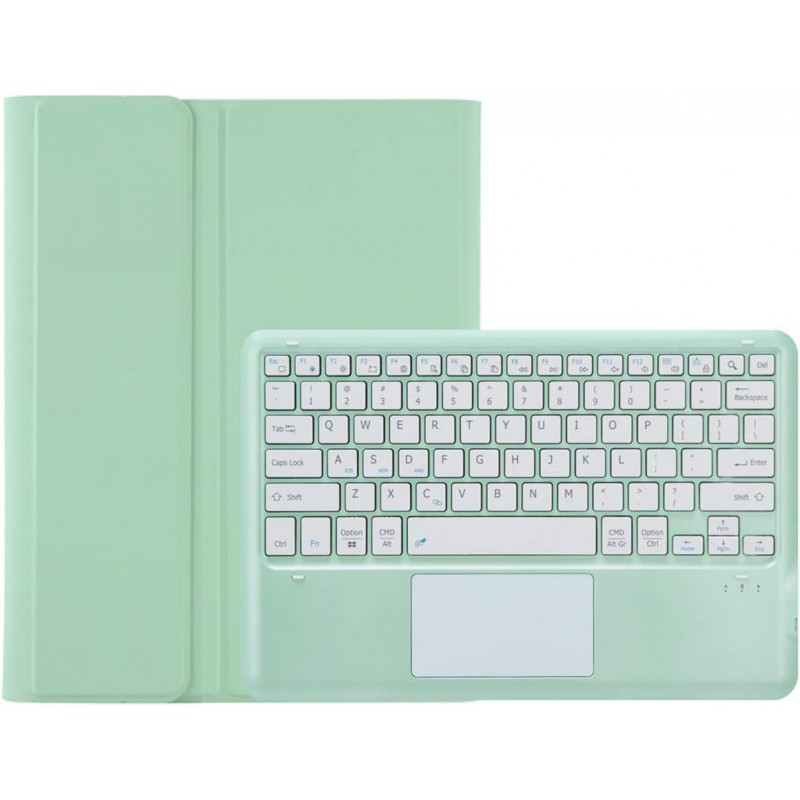 Θήκη Πληκτρολογίου/ Υποδοχή Γραφίδας & Keyboard with TouchPad Samsung Galaxy Tab S7/S8/S9/S9 FE 11" SM-X510 Mint