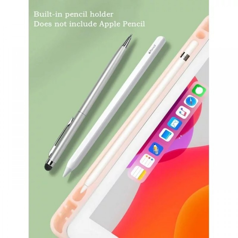 Θήκη Πληκτρολογίου/ Υποδοχή Γραφίδας & Keyboard QWERTY with TouchPad Apple iPad 10.2" (19/20/21) Black
