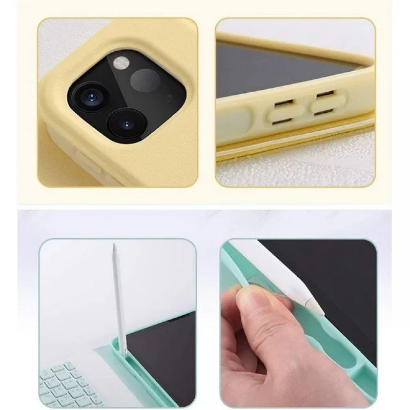Θήκη Πληκτρολογίου/ Υποδοχή Γραφίδας & Keyboard QWERTY with TouchPad Apple iPad 10.2" (19/20/21) Black