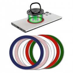 Ανταλλακτικές πλάκες 4smarts Metal Ring UltiMAG  Colorful (5 τμχ)