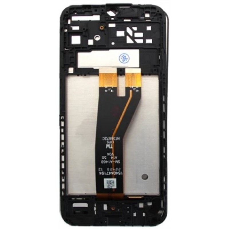 Οθόνη LCD & Μηχανισμός Αφής with Frame Samsung Galaxy A14 SM-A145F Black με 3 Χρόνια Εγγύηση