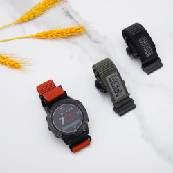 Ανταλλακτικό λουράκι QuickFit Tech-Protect Scout Garmin Fenix 3/5x/3HR/5X Plus/6x/6x Pro/7x / 8 (51mm) Smoothband Orange (26mm)