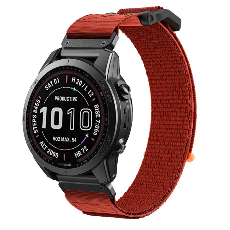 Ανταλλακτικό λουράκι QuickFit Tech-Protect Scout Garmin Fenix 3/5x/3HR/5X Plus/6x/6x Pro/7x / 8 (51mm) Smoothband Orange (26mm)