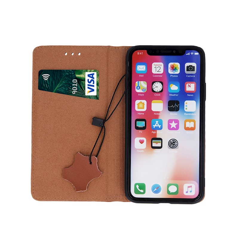 Θήκη Book Genuine Leather Smart Pro Xiaomi 13 Lite 5G Brown