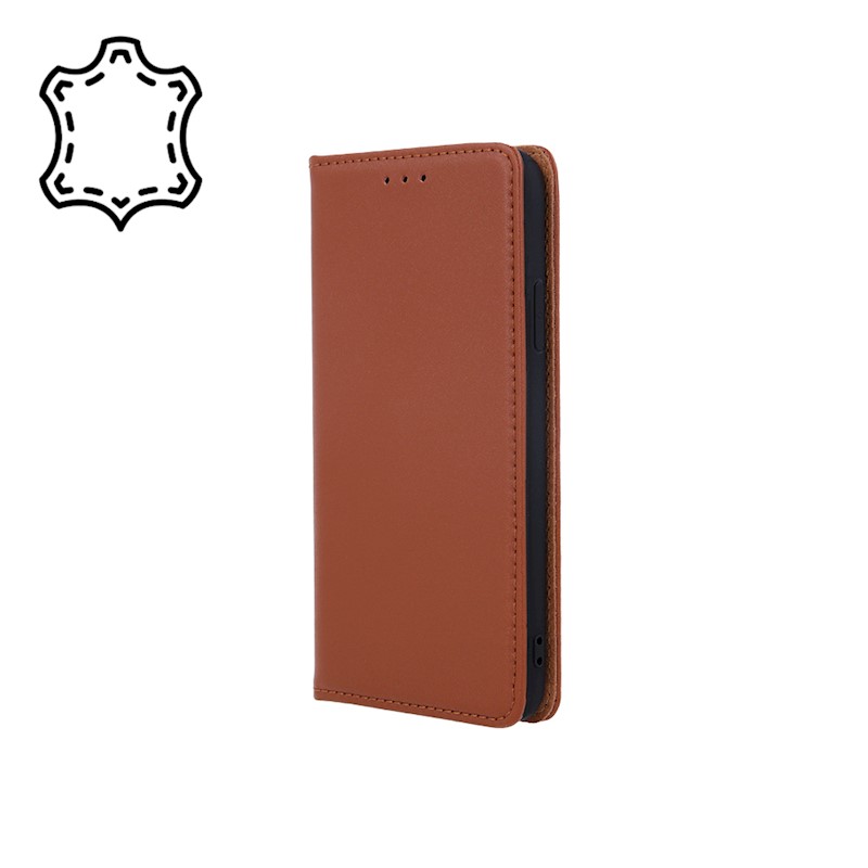 Θήκη Book Genuine Leather Smart Pro Xiaomi 13 Lite 5G Brown
