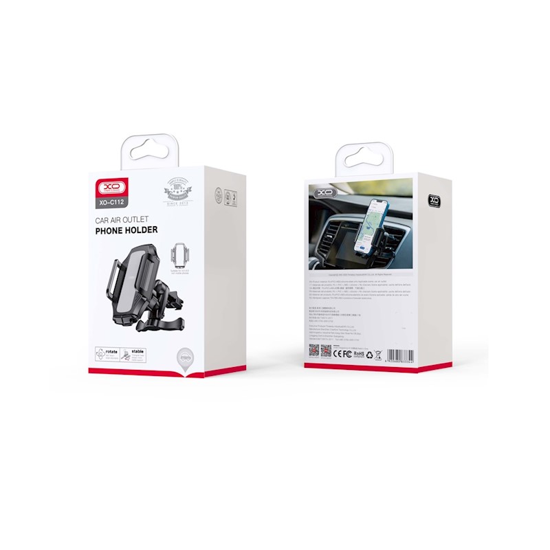 Βάση Αυτοκινήτου XO C112  Magnetic Air Vent Car Holder Black