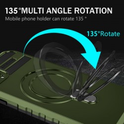 Θήκη Tel-Protect Armor Magsafe Metal Ring Case Apple iPhone 11 Pro Max (6.5") Green