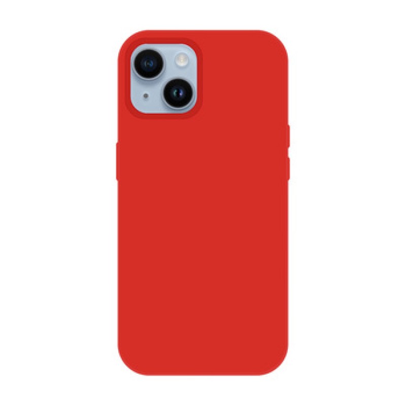 Θήκη Tel-Protect Silicone Premium Apple iPhone 15 (6.1") Red