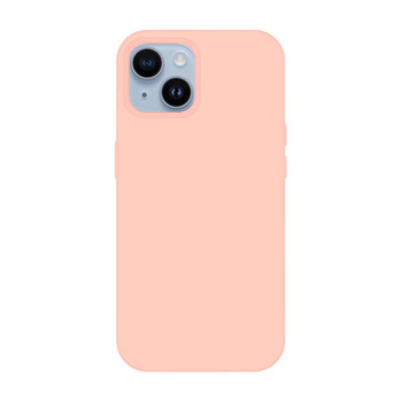 Θήκη Tel-Protect Silicone Premium Apple iPhone 15 (6.1") Light Pink 