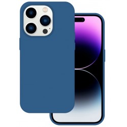 Θήκη Tel-Protect Silicone Premium Apple iPhone 15 Pro Max (6.7") Navy Blue