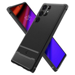 Θήκη Spigen Rugged Armor Samsung Galaxy S23 Ultra 5G S918 Matte Black (ACS05613)