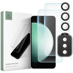 Γυαλί Προστασίας Tech-Protect Supreme Set Tempered Glass & Camera Lens Samsung Galaxy S24+ SM-S926 Clear
