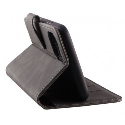 Θήκη Lime Essential Magnet Book Leather Wallet Nord CE 3 Lite 5G Grey