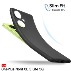Θήκη  Liquid Silicone Case Oneplus Nord CE 3 Lite 5G Black