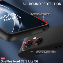 Θήκη  Liquid Silicone Case Oneplus Nord CE 3 Lite 5G Black