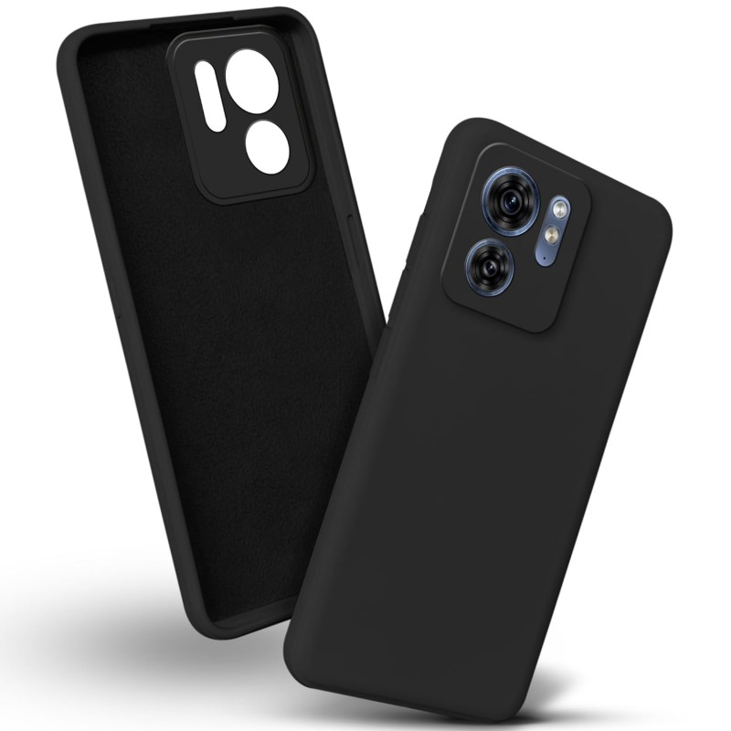 Θήκη  Liquid Silicone Case Motorola Edge 40 Black