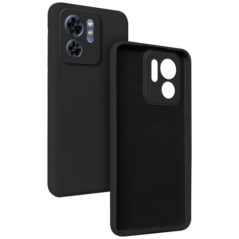 Θήκη  Liquid Silicone Case Motorola Edge 40 Black
