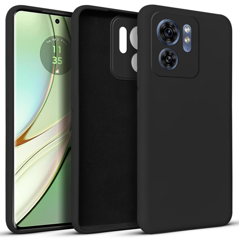 Θήκη  Liquid Silicone Case Motorola Edge 40 Black