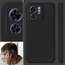 Θήκη  Liquid Silicone Case Motorola Edge 40 Black