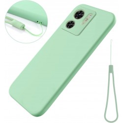 Θήκη  Liquid Silicone Case Motorola Edge 40 Neo Green