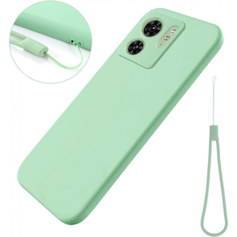 Θήκη  Liquid Silicone Case Motorola Edge 40 Neo Green