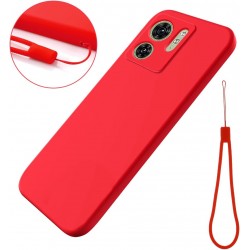 Θήκη  Liquid Silicone Case Motorola Edge 40 Red