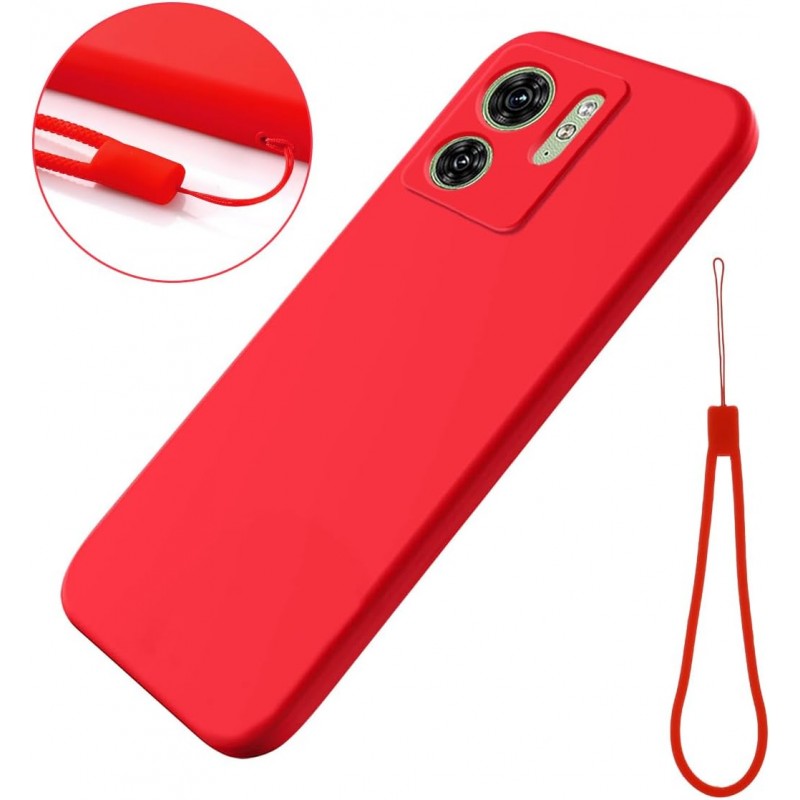 Θήκη  Liquid Silicone Case Motorola Edge 40 Red