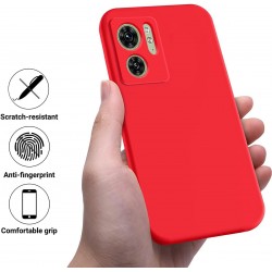 Θήκη  Liquid Silicone Case Motorola Edge 40 Red