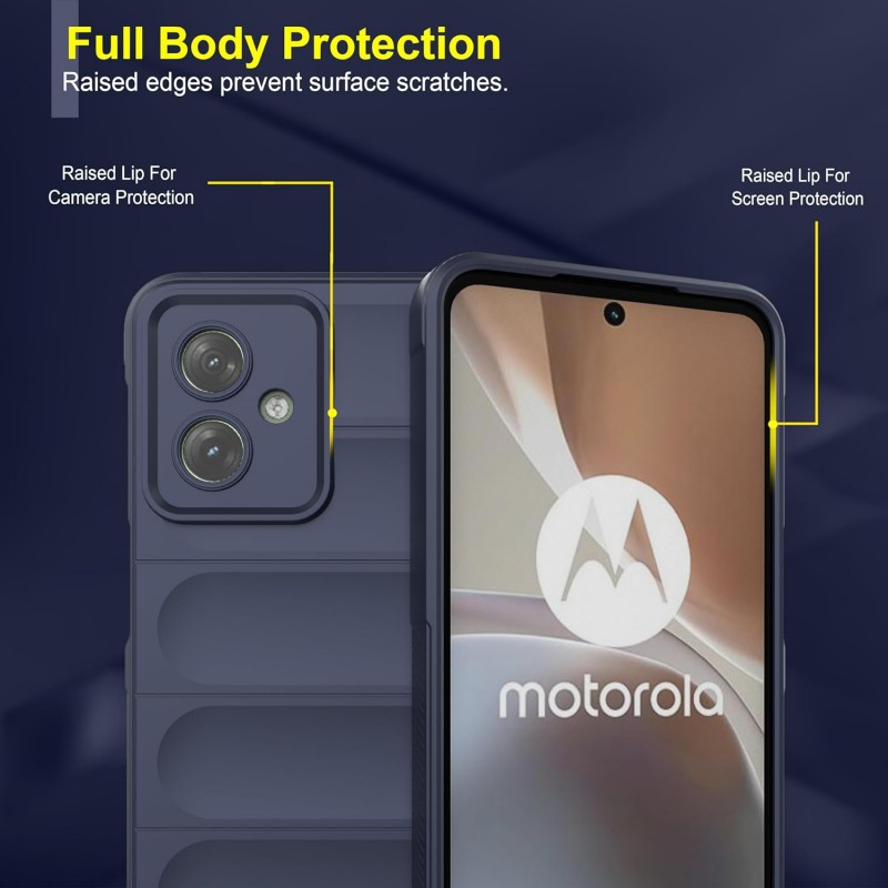 Θήκη TPU Magic Shield Motorola Moto G54 Blue