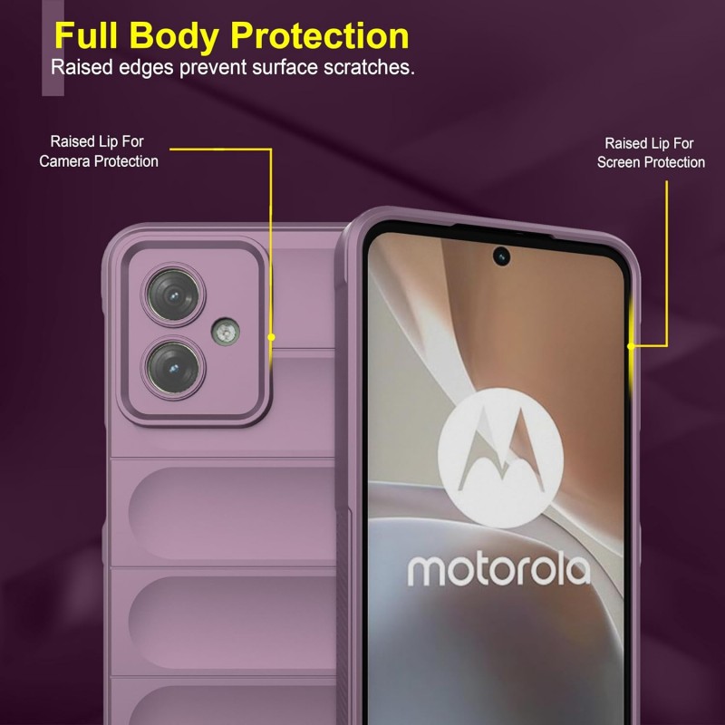 Θήκη TPU Magic Shield Motorola Moto G54 Purple