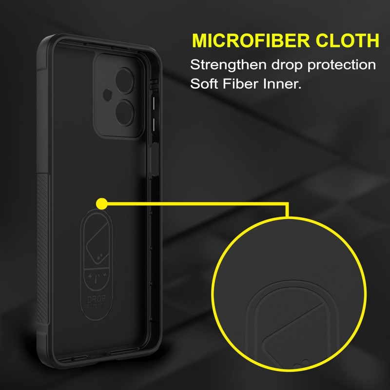 Θήκη TPU Magic Shield Motorola Moto G54 Black